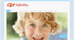 Desktop Screenshot of centrodeapoioesperanca.org.br